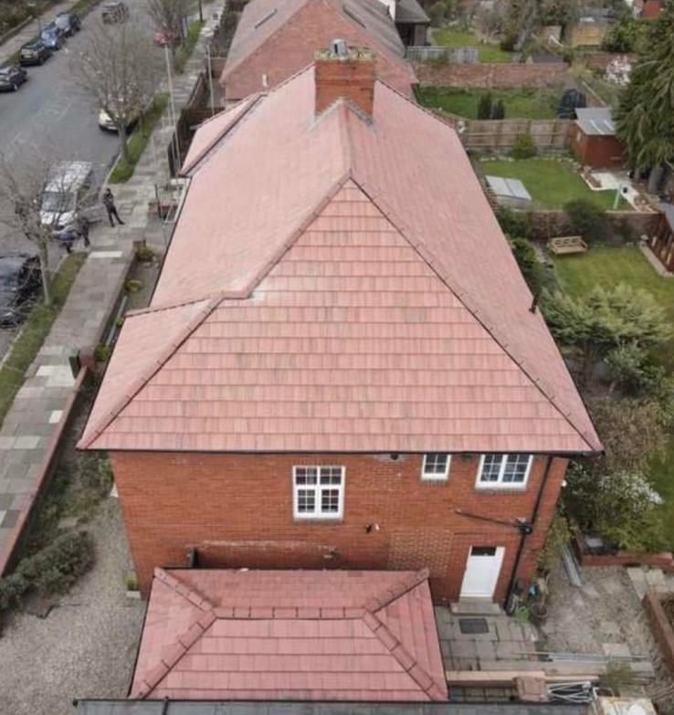 Blue Hawk Roofing roof repair work