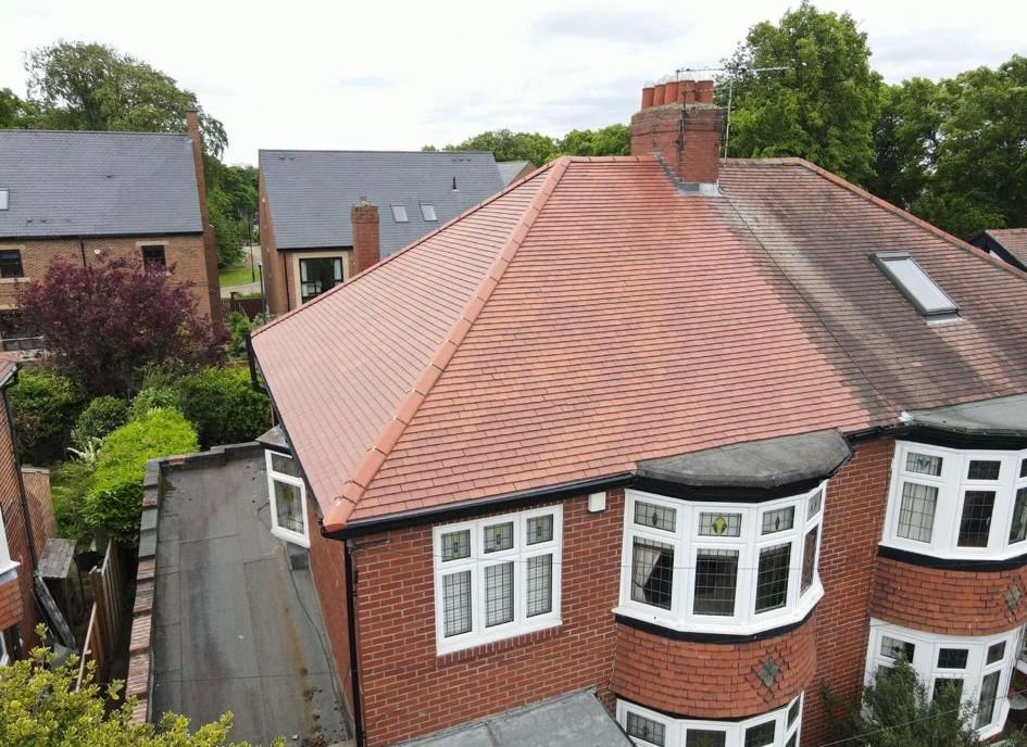 Completed emergency roofing work