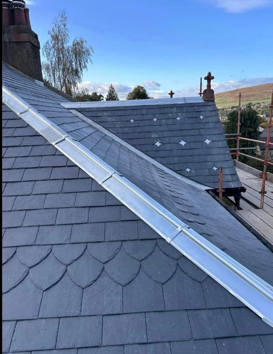 Roof installation detail