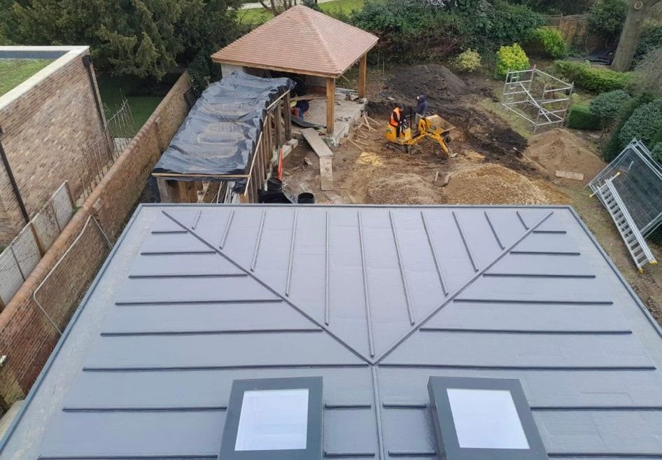 Flat roof project